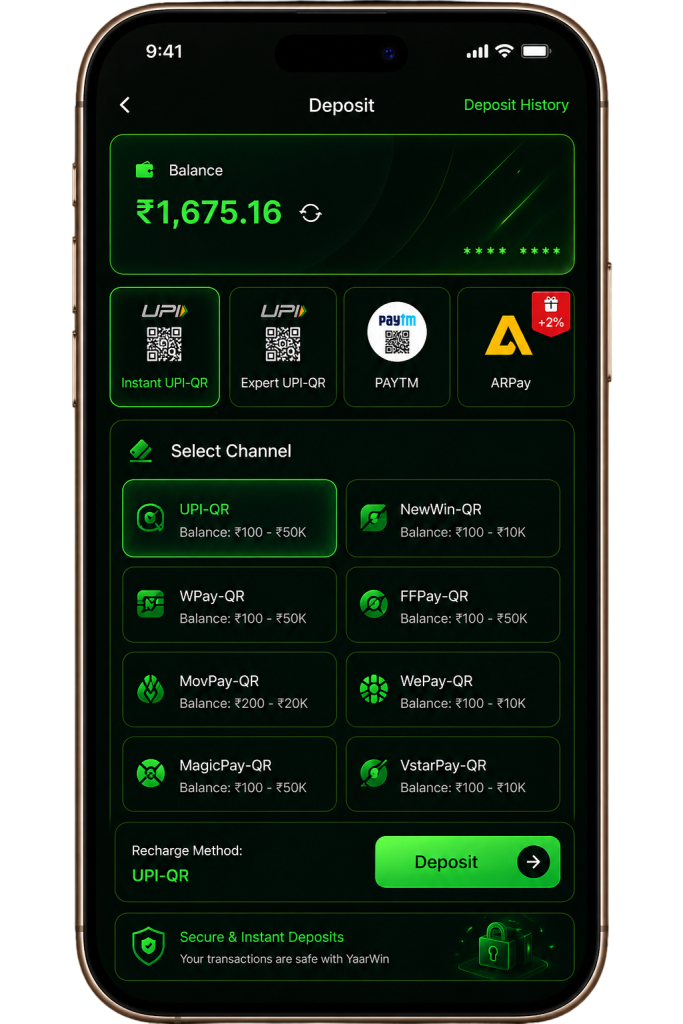 YaarWin Game Recharge